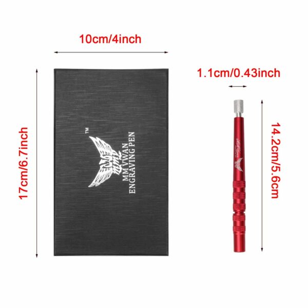 AHIER Hair Razor Pen, Hair Tattoo Trim Styling Face Eyebrow Shaping Device, Engraved Pen with 20 Blades, DIY Hair Styling Eyebrows Beards Razor Tool (pen with blade) - Image 9