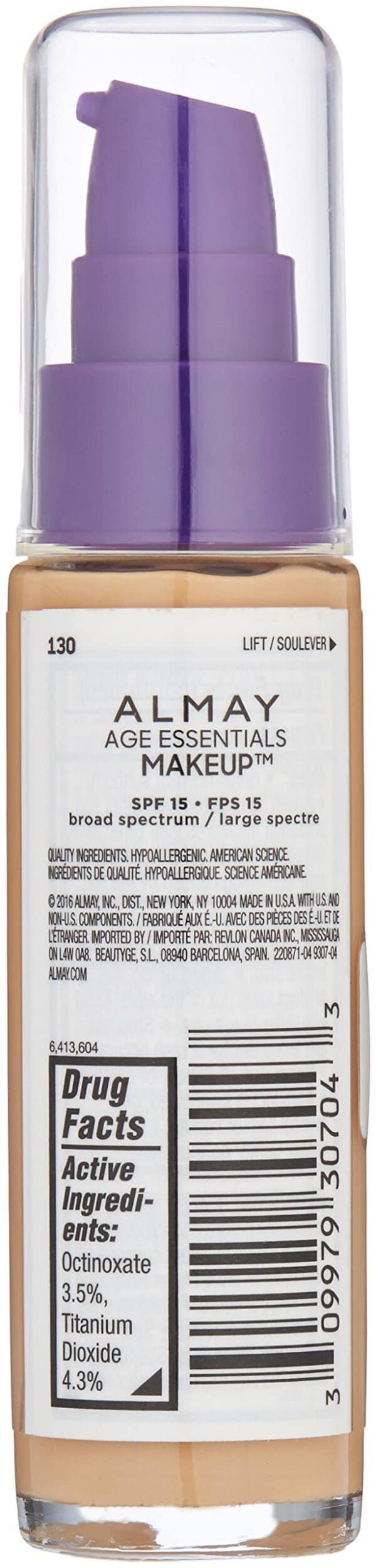 Almay Age Essentials Makeup, Light/Medium Neutral - Image 2