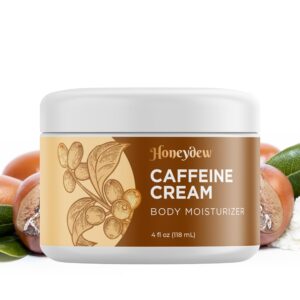 Concealing Caffeine Cream for Cellulite Reduction - Ultra Moisturizing Cellulite Cream for Thighs Butt and Belly with Rich Shea and Cocoa Butter - Light Scented Vegan Firming Body Lotion for Women - Image 1