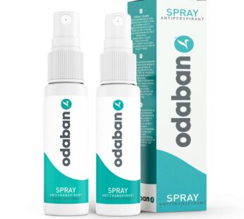 Odaban Antiperspirant Deodorant Spray 2 X 30 ml