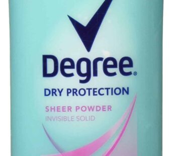 Degree Sheer Powder Antiperspirant Deodorant Stick, 2.6 oz (Pack of 4)