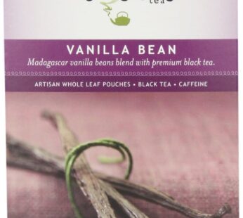 Mighty Leaf Black Tea, Vanilla Bean, 15 Pouches (Pack of 3)
