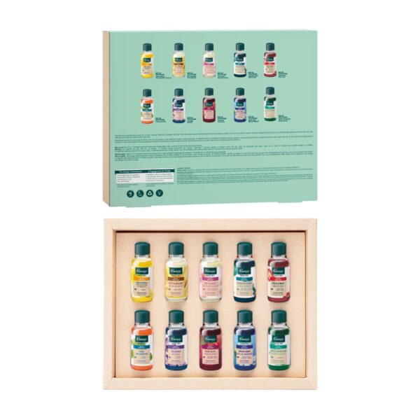 Kneipp Bath Time 10-Piece Bath Oil Set - Includes 10 Signature Formulas (0.67 fl oz Each) - Ideal for Trial & Travel - One Bottle Delivers Up to Two Baths - Image 7