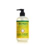 MRS. MEYER'S CLEAN DAY Hand Soap, Made with Essential Oils, Biodegradable Formula, Honeysuckle, 12.5 fl. oz