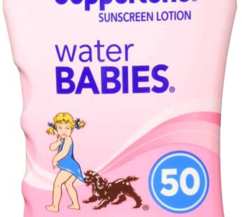 Coppertone WaterBabies Sunscreen Lotion SPF 50, 8 oz