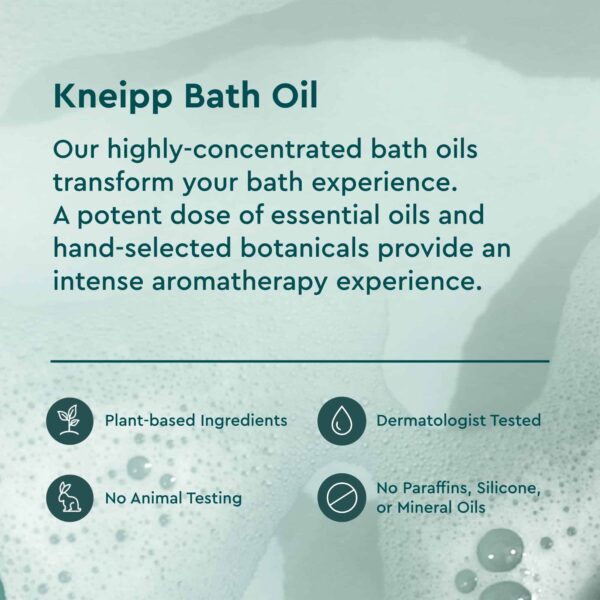 Kneipp Bath Time 10-Piece Bath Oil Set - Includes 10 Signature Formulas (0.67 fl oz Each) - Ideal for Trial & Travel - One Bottle Delivers Up to Two Baths - Image 5