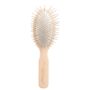 Chris Christensen 35 mm Oval Pin Dog Brush, Original Series, Groom Like a Professional, Stainless Steel Pins, Lightweight Beech Wood Body, Ground and Polished Tips