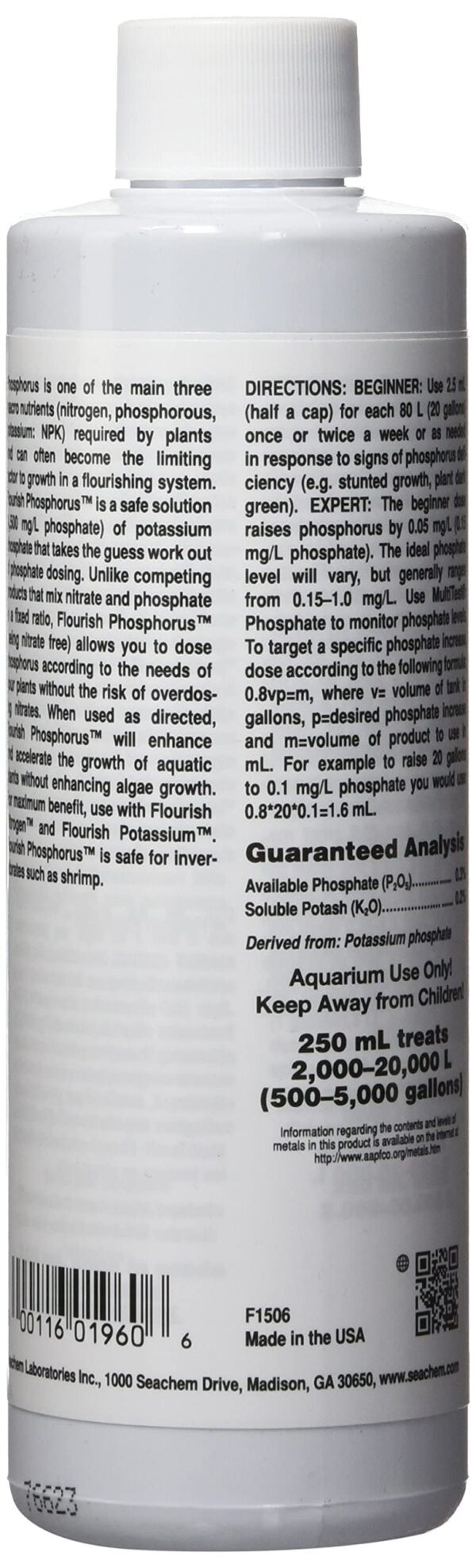 Flourish Phosphorus, 250 mL / 8.5 fl. oz. - Image 2
