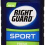 RIGHT GUARD Sport Antiperspirant Up to 48HR, Fresh 2.6 oz (Pack of 2)