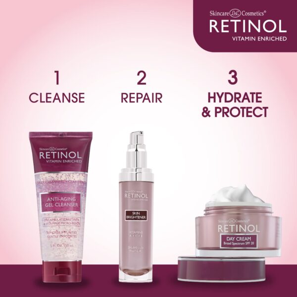 Retinol Day Cream Broad Spectrum SPF 20 ? Protects Against Harmful Effects of UVA & UVB Rays ? Luxurious Cream Moisturizes & Reduces Look of Fine Lines ? Provides Protection From Daily Sun Exposure - Image 7