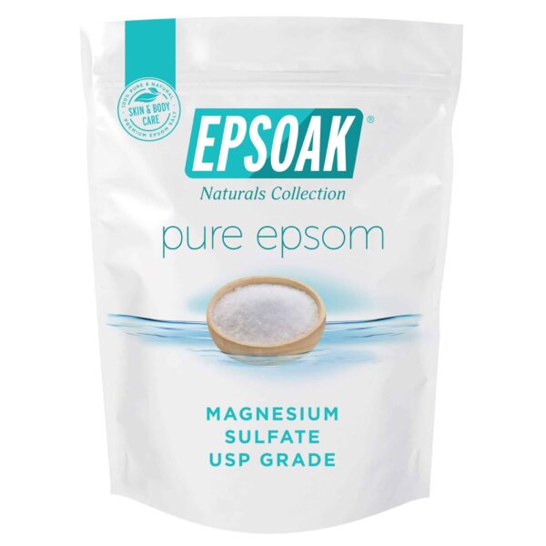 Epsoak Epsom Salt Ultimate Bath Soak Bundle (6 lbs. Total) ? Sleep Formula Bath Salt, Muscle Soak Bath Salt, Original Unscented Epsom Salts - Image 4