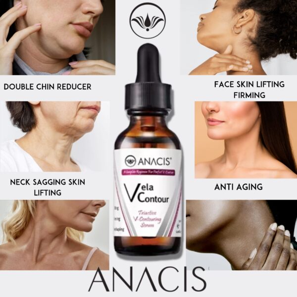 Advanced Neck Serum ? V line Jawline - Fine Lines - Neck Wrinkles - Sagging Skin - Serum for Women and Men. Anacis 30ml - Image 2