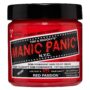 MANIC PANIC Red Passion Hair Dye ? Classic High Voltage - Semi Permanent Hair Color - Glows in Blacklight - Medium Strawberry Red Shade With Pink Tint - Vegan, PPD & Ammonia Free - For Coloring Hair