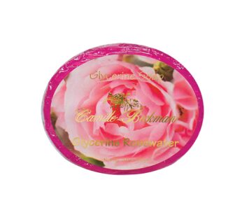 Camille Beckman Glycerine Rosewater Scented Glycerine Bar Soap for Hands, Face and Body, 3.5 Ounce