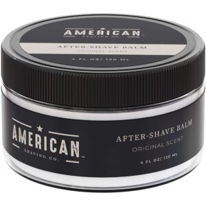 After Shave Balm for Smooth (Original Scent), Silky & Irritation Free Skin, Soothes and Moisturizes Face After Shaving, Treats Redness & Razor Burn, Post Shave Lotion by American Shaving Co - 4 Oz - Image 1