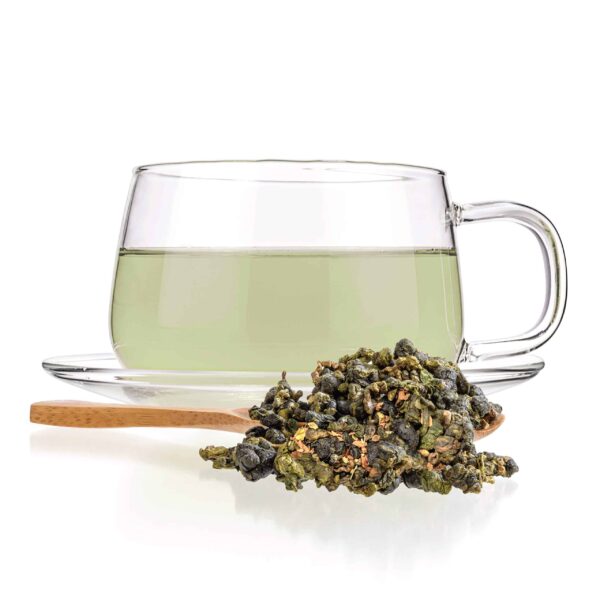 Tealyra - Osmanthus Gui Hua Oolong - Taiwanese Oolong Loose Leafe Tea - Sweet and Aromatic Taste - Naturally Produced - 110g (4-ounce) - Image 3