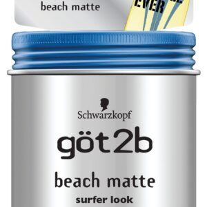 Got2b Beach Matte Surfer Look Paste, 3.5 Ounce , 6 Count (Pack of 1) - Image 1