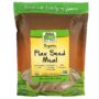 NOW Foods, Organic Flax Seed Meal, Source of Essential Fatty Acids and Fiber, Cold-Processed, Certified Non-GMO, 22-Ounce (Packaging May Vary)