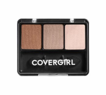 COVERGIRL – Eye Enhancers 3-Kit Eyeshadow, silky, sheer formula, double ended applicator, 100% Cruelty-free