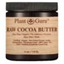 Raw Cocoa Butter 4 oz. 100% Pure Fresh Natural Cold Pressed. Skin Body and Hair Growth, DIY Creams, Lip Balm, Lotion and Soap Making