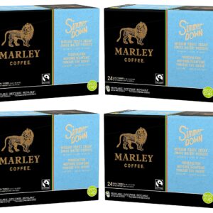 Marley Coffee Single Serve K Cup Compatible Capsules, Simmer Down Decaf, Swiss Water Process, Medium Roast, 96 Count - Image 2