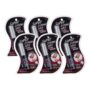 i-Envy by KISS Super Strong Hold Eyelash Adhesive Waterproof, Long-Lasting Strip Lash Glue, Natural-Looking Allergy & Latex Free with Brush Applicator (Black, 6 Pack)
