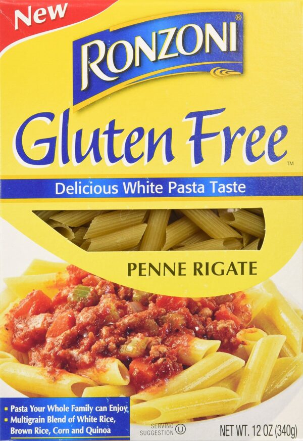 Ronzoni Gluten Free Penne Rigate Pasta (Case of 8)