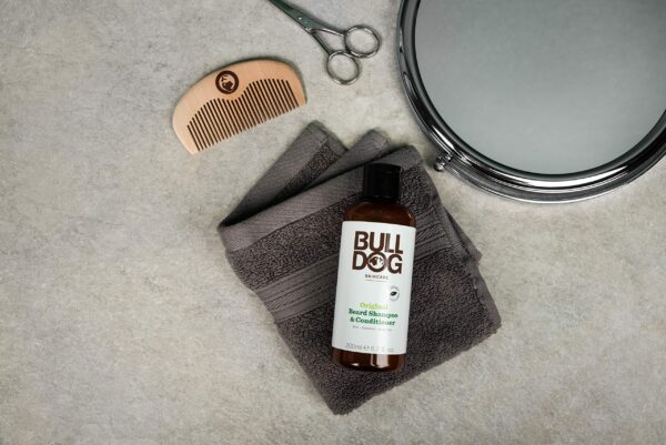 Bulldog Mens Skincare and Grooming Original Beard Shampoo and Conditioner, 6.7 Ounce - Image 3