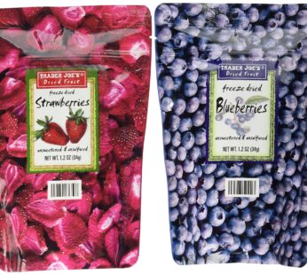 Trader Joe’s Freeze Dried Fruit Variety Pack (Blueberry, Strawberry)