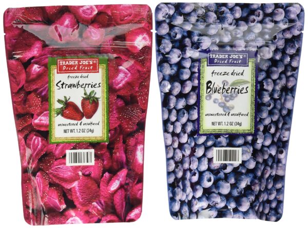 Trader Joe's Freeze Dried Fruit Variety Pack (Blueberry, Strawberry)