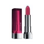 Maybelline Color Sensational Lipstick, Lip Makeup, Matte Finish, Hydrating Lipstick, Nude, Pink, Red, Plum Lip Color, Mesmerizing Magenta, 0.15 oz; (Packaging May Vary)