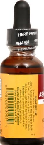 Herb Pharm Certified Organic Ashwagandha Extract for Energy and Vitality, Grain, Organic Cane Alcohol, 1 Ounce - Image 11
