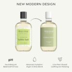 Deep Steep Bubble Bath, 17oz (Coconut Lime) - Image 2