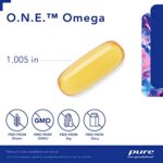 Pure Encapsulations O.N.E. Omega - Fish Oil Supplement for Heart Health, Joints, Skin, Eyes, and Cognition* - Fish Oil Concentrate with EPA and DHA - 30 Softgel Capsules - Image 3