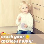 Anboor 5.5 Inches Jumbo Slow Rising Kawaii Sweet Scented Steamed Creamy Custard Bun Squishies,White 1 Pcs - Image 5