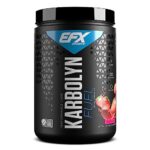 EFX Sports Karbolyn Fuel | Fast-Absorbing Carbohydrate Powder | Carb Load, Sustained Energy, Quick Recovery | Stimulant Free | 18 Servings (Strawberry)