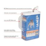 Buddeez Pet Food Storage Container - 8 Quart Capacity Bird Seed Container & Dog Food Storage, with Durable EZ Grip Handle and EZ Flip Lid with Pour Spout - Image 4