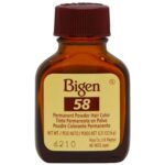 Bigen Powder Hair Color #58 Black Brown 0.21oz (6 Pack) - Image 2