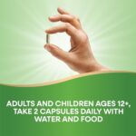 Nature's Way Daily Garden Veggies, Veggie Powder Blend, 900mg per 2-Capsule Serving, 60 Capsules - Image 6