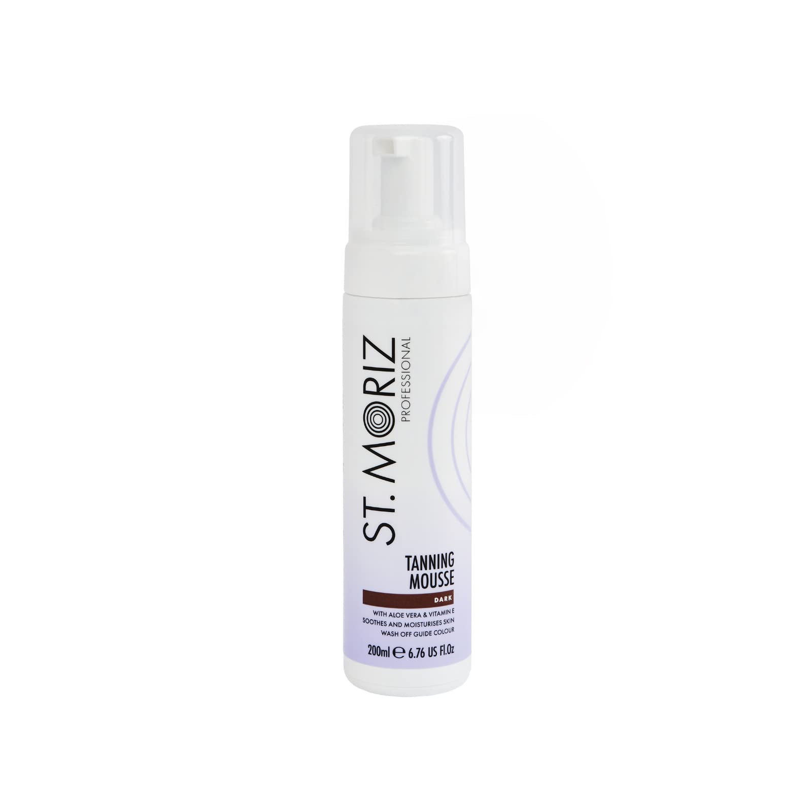 41Nw2sfXWL.jpg ST. MORIZ Professional Instant Dark Self Tanning Mousse, 200ml, Gluten Free, Unisex, Vegan, Cruelty Free, 6.8 Fl Oz - Image 1