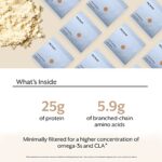 Promix Whey Protein Powder, Unflavored - 2.5lb Bulk - Grass-Fed & 100% All Natural - ?Post Workout Fitness & Nutrition Shakes, Smoothies, Baking & Cooking Recipes - Gluten-Free & Keto-Friendly - Image 3