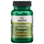 Swanson Lactobacillus Gasseri - Probiotic Supplement Supporting Digestive Health with 3 Billion CFU - Design-Release Satiety & Fat Metabolism Support - (60 Veggie Capsules)