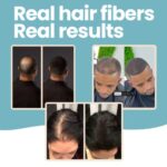 Hair Illusion Black Real Hair Fibers for Thinning Hair - 100% Natural Texture, Non Synthetic Hair Fibers - Bald Spot Cover Up for Women & Men - 18 Gram - Image 4