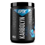 EFX Sports Karbolyn Fuel | Fast-Absorbing Carbohydrate Powder | Carb Load, Sustained Energy, Quick Recovery | Stimulant Free | 18 Servings (Blue Razz Watermelon)