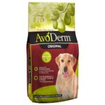 AvoDerm Natural Dry Dog Food, For Skin & Coat, Lamb & Rice Formula, 4.4 Pound