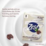 Zest Bar Soap - 8 Bars - Enriched With Cocoa Butter And Shea for Ultra Moisturizing Cleansing - Leaves Your Body Feeling Silky Smooth And Deeply Moisturized - Image 2