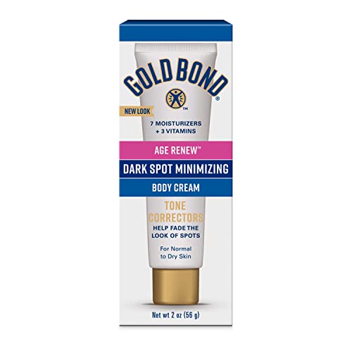 41pSi0F1K2L.jpg Gold Bond Age Renew Dark Spot Minimizing Age Renew Body Cream, 2 oz., With No Bleaching Agents - Image 1