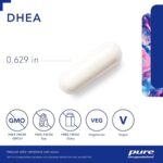 Pure Encapsulations DHEA 5 mg - Immune Support & Hormones Balance* - Micronized DHEA - Gluten Free & Vegan - 60 Capsules - Image 3