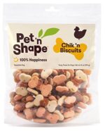 Pet 'n Shape Chik 'n Wrapped Biscuits ? Jerky Dog Treats - 1 Pound