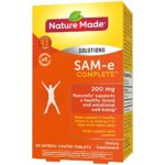 Nature Made SAM-e 200 mg Complete, Dietary Supplement for Mood Support, 60 Tablets, 30 Day Supply - Image 10
